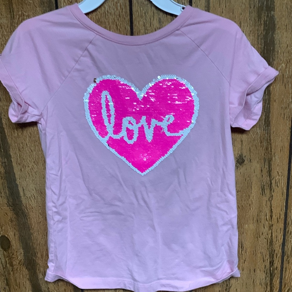 Cat & Jack Flip Sequin Shirt